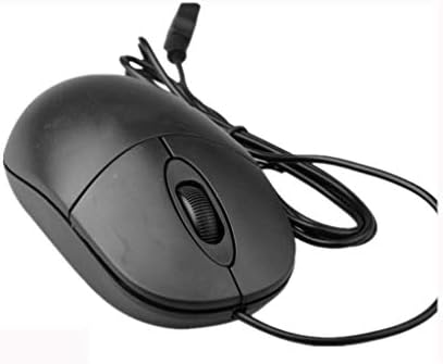Zhenmu домашна Жичен Оптична Мишка Интерфейс USB PS2 през Цялата Устата Плоски Дупка Лаптоп, Настолен Компютър Офис Универсален