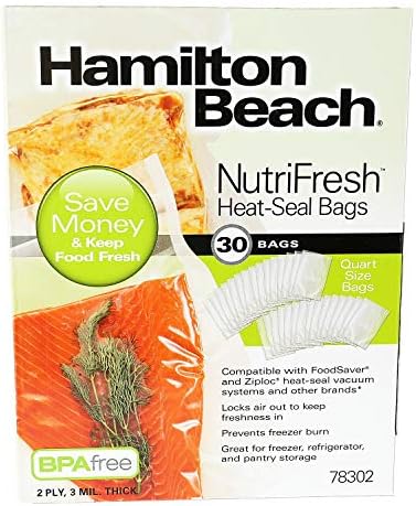 Hamilton Beach NutriFresh Термосвариваемые пакети с размерите на литър