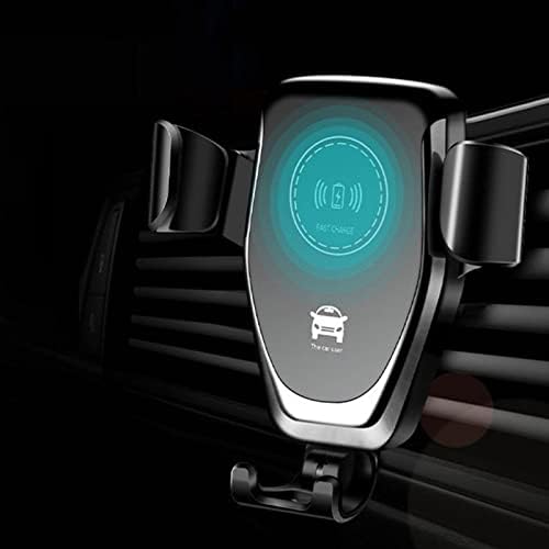 Умно Безжично зарядно за Кола, 10 W Qi Бързо Зареждане на Автоматично Скоба за Кола за Телефон отдушник Съвместим с iPhone