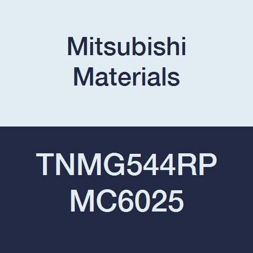Mitsubishi Materials TNMG544RP MC6025 TNMG Carbide TN Type Negative Turning Insert with Hole, Coated, Триъгълна, Grade