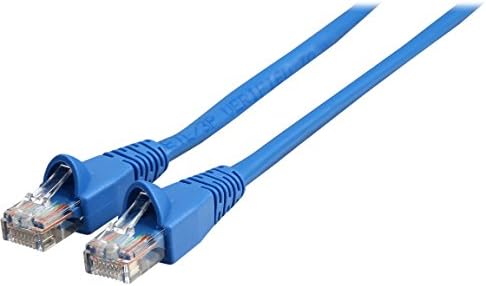 Rosewill 1 Cat 5E Blue 24AWG, Мед 350 Mhz UTP Ethernet Пластир кабел rj-45 Кабел в списъка на UL (RCAT5E-1BL)