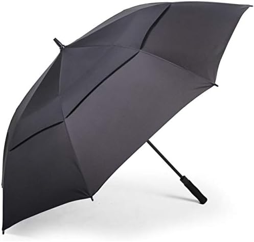Чадър голф двоен слой ЛИНЗИ Ветрозащитный, директен чадър за реклама на делото