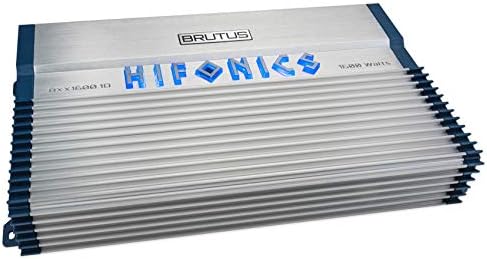 Hifonics BXX1600.1D Brutus 1600W RMS Class D Mono усилвател и Субуфер w/Amp Kit
