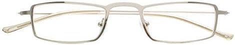BFOCO 5 Чифта Очила За Четене на Метална Рамка Читателите на Мъжки Дамски Очила За Четене