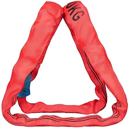 LIUMANG Hardware Lifting Belt Portable Red Slings 1-10mtr Lengths in Listing WLL 5 Тона Double Polyester Cover Endless