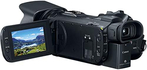 Видеокамера Canon Vixia HF G50 4K UHD с луксозен комплект аксесоари: карта памет SanDisk Extreme 64GB SDXC, 2X Сменяеми