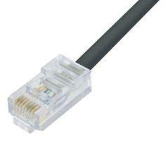 L-COML-COM TRD855OD-175-Ethernet Кабел, Cat5e, 53,34 м, 175 метра, съединители RJ-45 към штекеру RJ45, черен