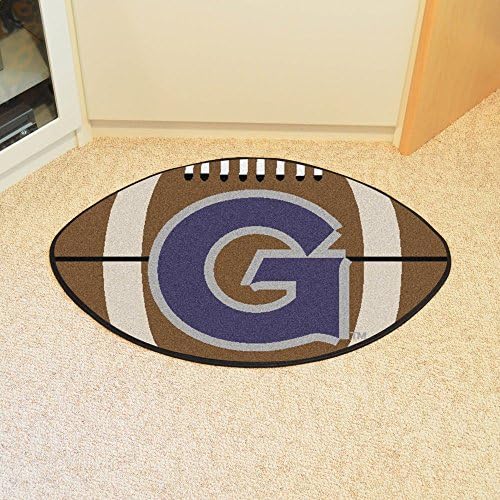 Подложки за феновете 4518 Georgetown University Hoyas 22 x 35 Football Shaped Area Rug