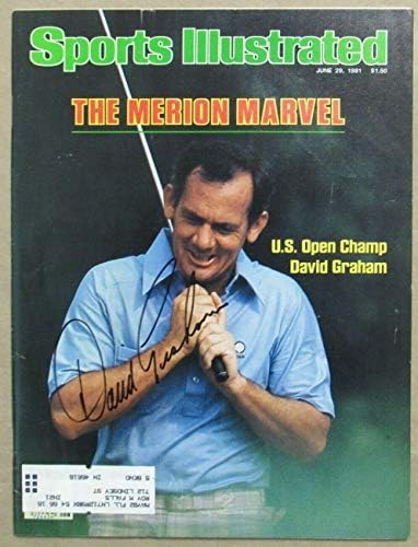 David Graham US Open Champ Signed/Autographed 1981 Sports Illustrated 150251 - Списания NFL С Автограф