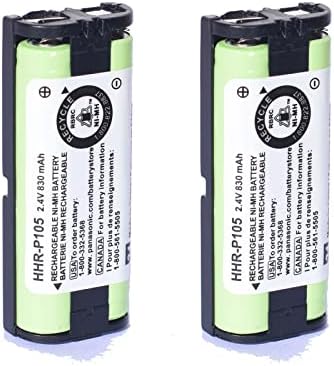 2 Опаковане на HHR-P105 NI-MH AAA Акумулаторна Батерия За мобилни Телефони, 2,4 На 830 mah Сменяеми Батерии, Съвместими