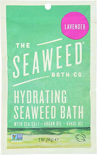 The Seaweed Bath Co. Хидратиращ вана от морски водорасли, Лавандула, 2 унция