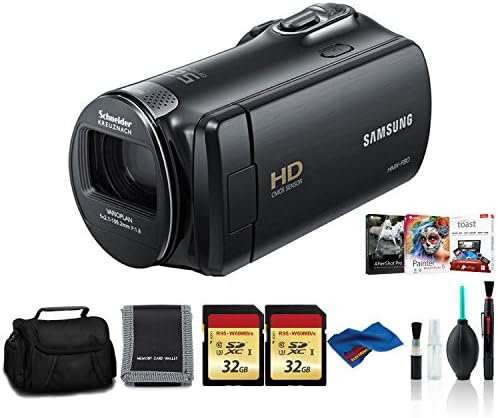 Комплект камера Samsung HMX-F90 Black с карта памет 2x32 GB