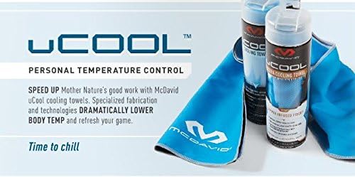 Охлаждащо кърпа McDavid за тренировки, йога, спорт, фитнес, фитнес зала и много други. Ucool поддържа тялото хладно.
