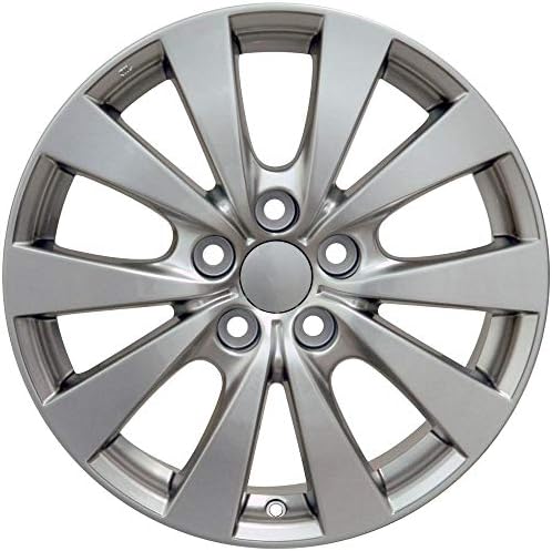 OE Колела LLC 17 инчови джанти Подходящи за Toyota Camry Wheel TY15 17x7 Hyper Wheel Холандер 69576