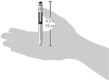 Fisher Space Pen Свалящ химикалка писалка с клипс, черна с хромирано капачка, илюстрации и хромирано скоба (BGBC-CL/S)