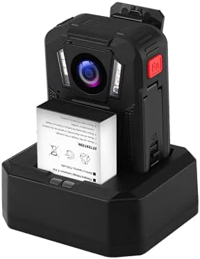 myGEKOgear Aegis 300 Extreme HD 1512p Полицейска камера за тялото, Носен Аудиозапис, Защитена с парола, 19 часа, Водоустойчива