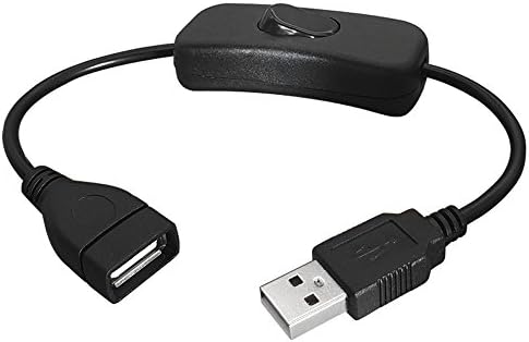 USB кабел от мъжа към Жената с Превключвател за Включване/Изключване, удължителен кабел USB Вграден Кулисный Ключ за Управление