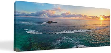 BuildASign Your Panoramic Photo on Custom Personalized Платно Prints (12x36) 0.75 Wrap - една Чудесна идея за подарък