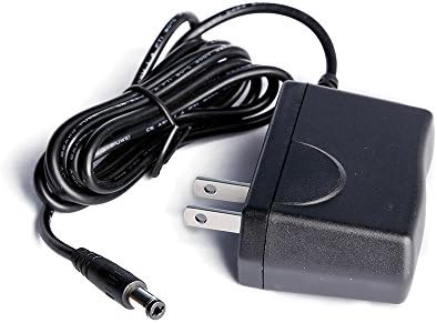 12V/1A US Стандарт DC/AC Power Supply Charger Adapter for Foscam Wireless Wired Security Surveillance IP Cameras (Черен)
