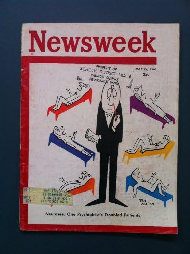 1961 Нюзуик May 29 Neuroses and PhyschiatryVery Good (3 от 10) Well Used by Mickeys Pubs