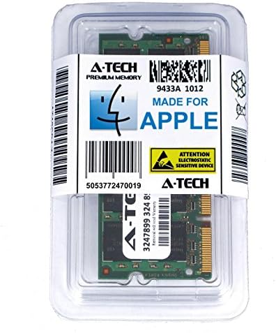 A-Tech за Apple 2GB Kit 2X1GB PC2-5300 667MHz Mac Mini iMac Late Late 2006 2008 Mid 2007 A1208 MA589LL A1207 MA456LL A1200 MB138LL/A A1176 MB139LL/A Memory RAM