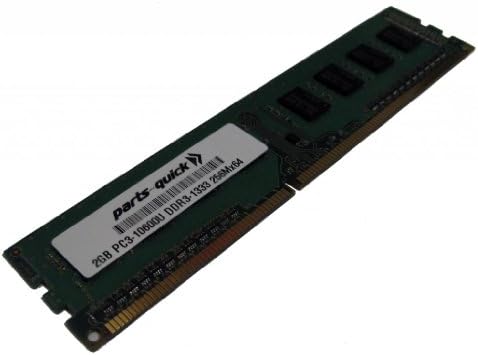 Актуализация памет 2GB за дънната платка Gigabyte GA-PH67A-UD3 DDR3 PC3-10600 DIMM 1333MHz Non-ECC Desktop RAM (резервни ЧАСТИ-QUICK Brand)