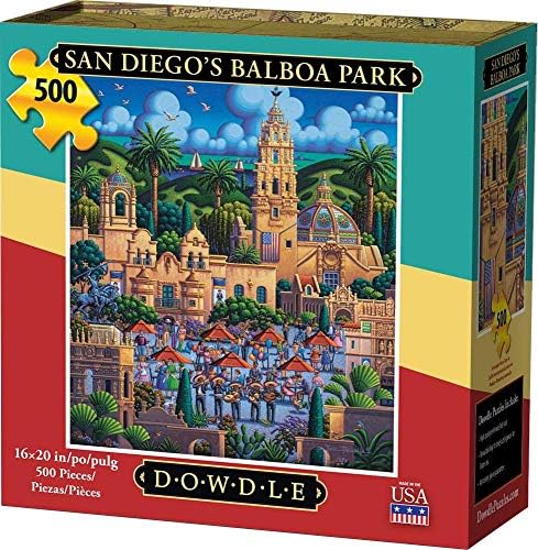 Dowdle Jigsaw Puzzle - Балбоа Парк в Сан Диего - 500 бр.