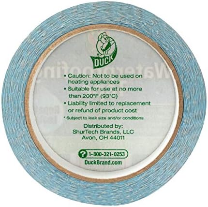 Хидроизолационна лента марка Duck, сребриста, 1,88 инча x 10,9 ярд, 1 ролка (280355)