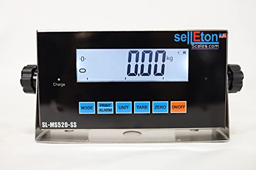 SL-Bench-СТК Bench Scale with Stainless Steel Indicator & Platter (12 x 16 (600 lb x .02 lb))