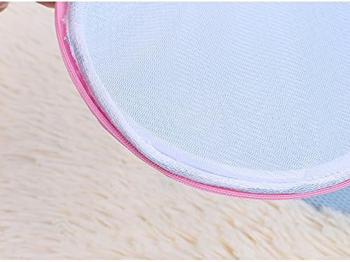 Qingsun 3Pack Zipper Closure Delicates Laundry Bag Mesh Bra Wash Bag for Delicates, Пуловер, Сутиен, Чорапи,Детски дрехи(бял)