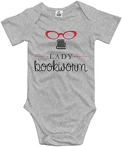 XieTao Lady Bookworm Boutique Baby Bodysuit Onesie С Къс Ръкав