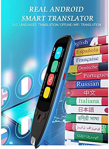 WJCCY Real-time Language Translator112 Languages Offline School Office Travel Scanner Translation Pen Dictionary Digital
