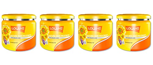 LOLANE Natura Hair Treatment for Nourishing & Color Care 250 гр. х 4 бр.