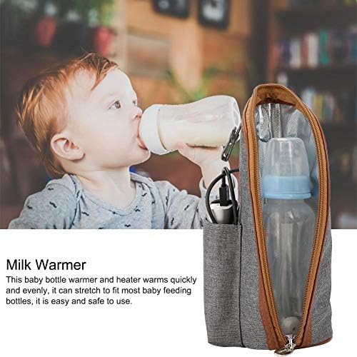 ViaGasaFamido Baby Bottle Tote Bag, USB централно Отопление Преносим Пътуване Детско Мляко Топло Бутилка Детската Шише