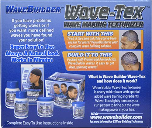 WaveBuilder Deep Wave Forming Pomade | Оригиналната формула Изгражда, създава, поддържа, се определя вълни на косата,
