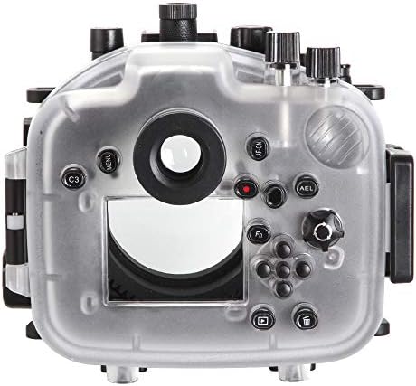 40 м/130ft Seafrogs Водоустойчив Гмуркане Корпус Калъф за Sony A7RIII ILCE-7RM3 Камера