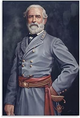 GuangYing 19-ти век Американски военен Робърт Хр Дали Знаменитост Плакат Произведения на Изкуството, Платно Плакат Стая