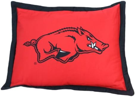 College Covers NCAA Arkansas Razorbacks Reversible Comforter Set, Queen