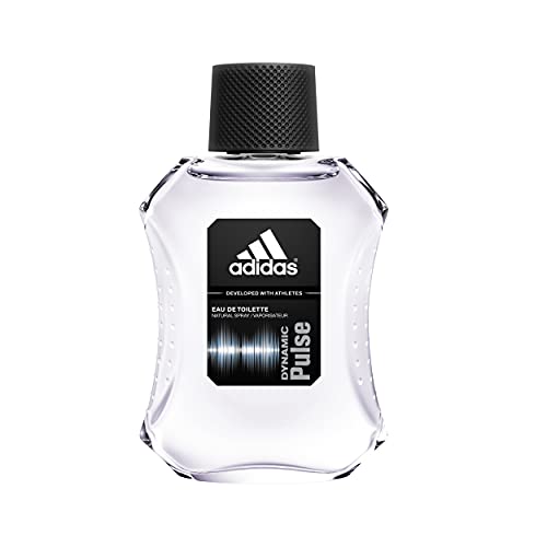Dynamic Pulse Eau De Toilette Spray от Адидас, Разработен съвместно със спортисти, за мъжете, 3,4 грама