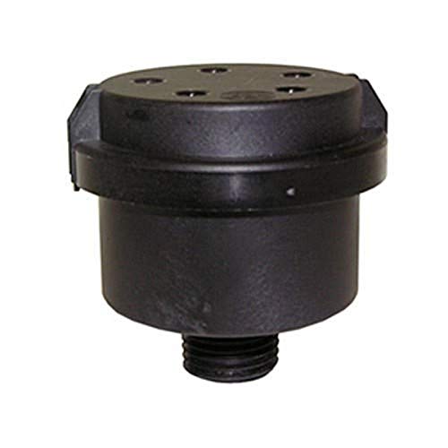 Midwest Control PS-05-038 Mini Plastic Filter Silencer, 2-1/4 x 2-5/8, -15 градуса F - 220 градуса F, 6 SCFM, 07 Полиестер