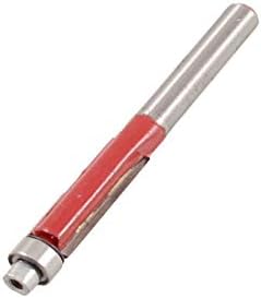 Нов Lon0167 Двойна Флейта Черта 25 мм Флейта 1/4 надеждна ефективност x 5/16 Директен Вълни Покритие Рутер Нож Бита, Носещи(id:c9f