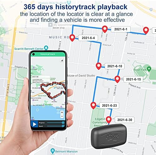 Водоустойчив GPS следа за кучета - Дейност Неограничен диапазон е Идеален за всички устройства с Android и iOS
