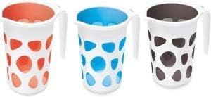Finaldeals Пластмасови Чаши за баня Дуплексные Дизайнерски Чаши за баня Чаши за къпане Dabba Аксесоари за баня Чаши за