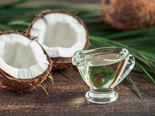 MCT Масло - Чист, Фракционированное кокосово масло от кокосов орех, Без ГМО, Триглицериди със средна верига, Веганское,