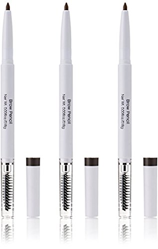 e.l.f. Essential Instant Lift Eyebrow Pencil for Невероятния Eyebrow, Неутрален кафяв (3 опаковки)