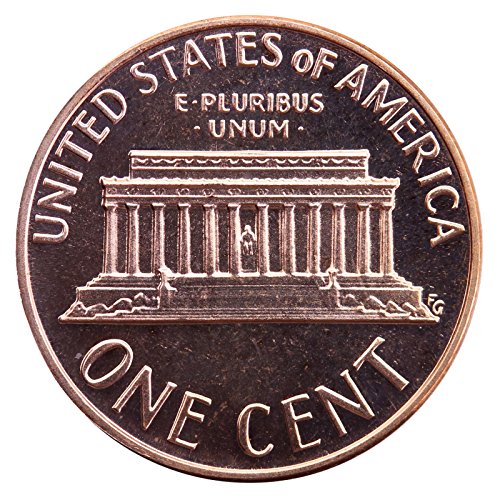 2008 S Gem Proof Lincoln Memorial Cent Penny Proof Монетен Двор на САЩ