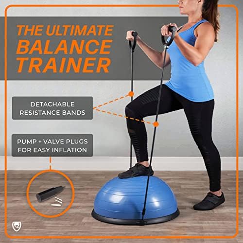 URBNFit Ball Balance + URBNFit Pilates Ring Пакет - 12 Magic Circle w/Dual Grip, Поролоновые накладки за тренировка вътрешната