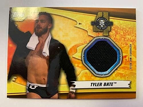 2019 Topps WWE SummerSlam Mat Relicts Bronze Борба MR-TB Tyler Bate Jersey/Relic SER/99 Официалната търговска карта World