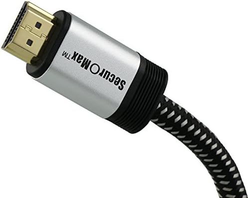 Кабел SecurOMax HDMI (4K 60Hz, HDCP 2.2, HDR, 18Gbps) с тъкани кабел, 3 метра