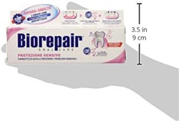 Biorepair: паста за зъбиProtezione Gengive (Защита на венците) с микрорецептурой, нова формула - туба с 2,5 течни унции